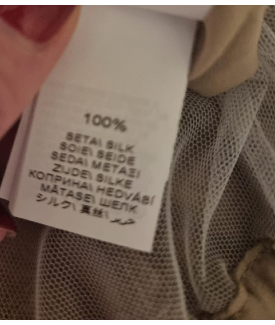 BRUNELLO CUCINELLI Бежевая шелковая куртка, фото 9