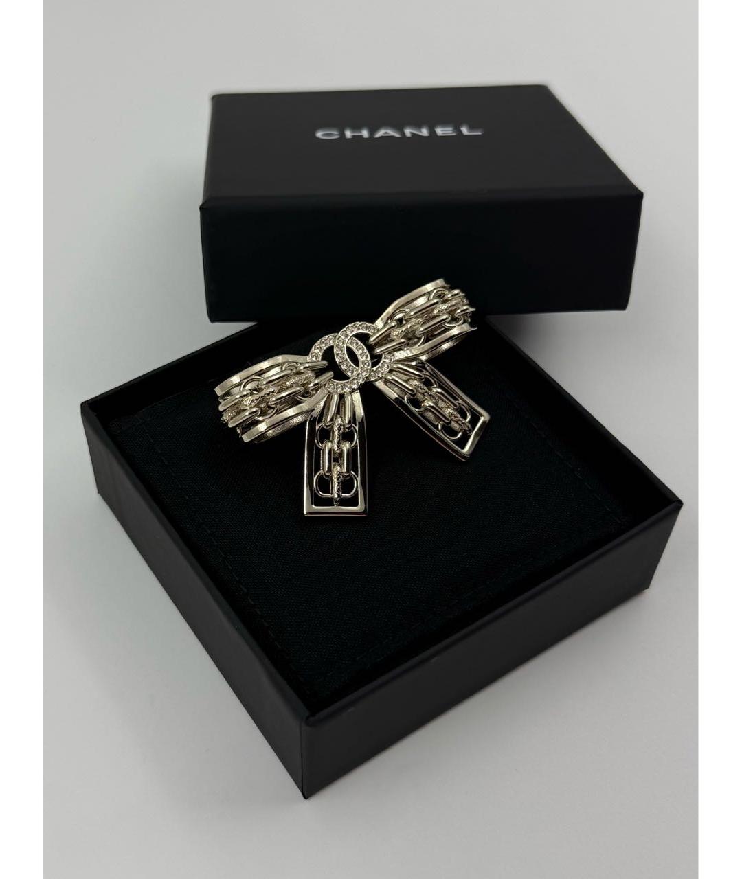 CHANEL Золотая металлическая булавка / брошь, фото 5