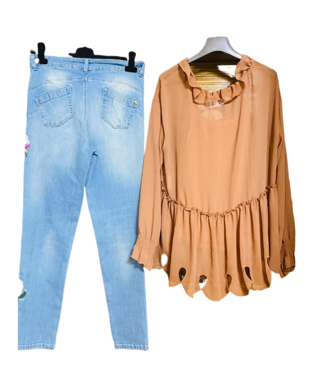 SEE BY CHLOE Мульти вискозный костюм с брюками, фото 2