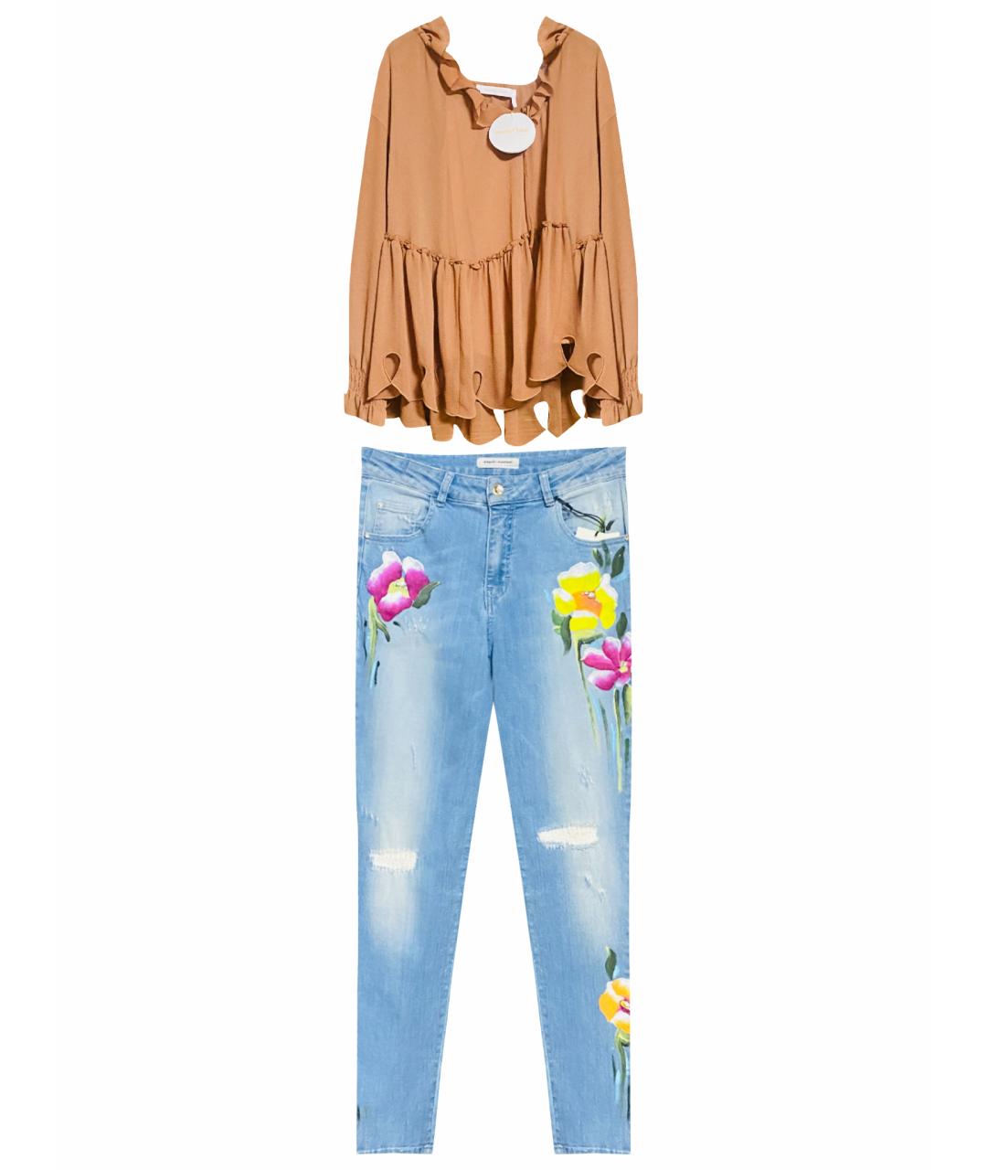 SEE BY CHLOE Мульти вискозный костюм с брюками, фото 1