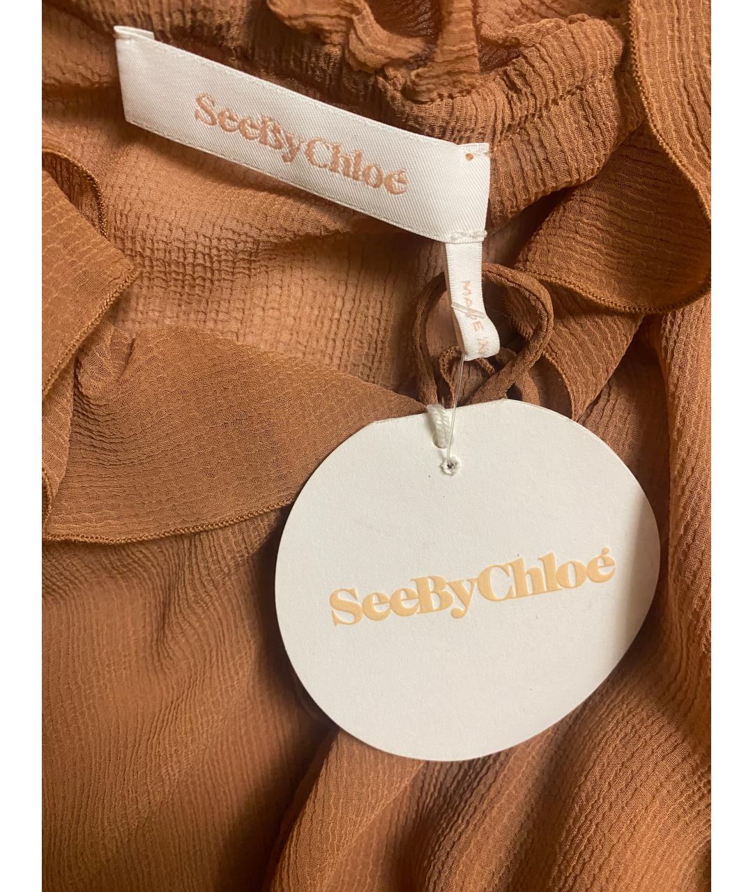 SEE BY CHLOE Мульти вискозный костюм с брюками, фото 6