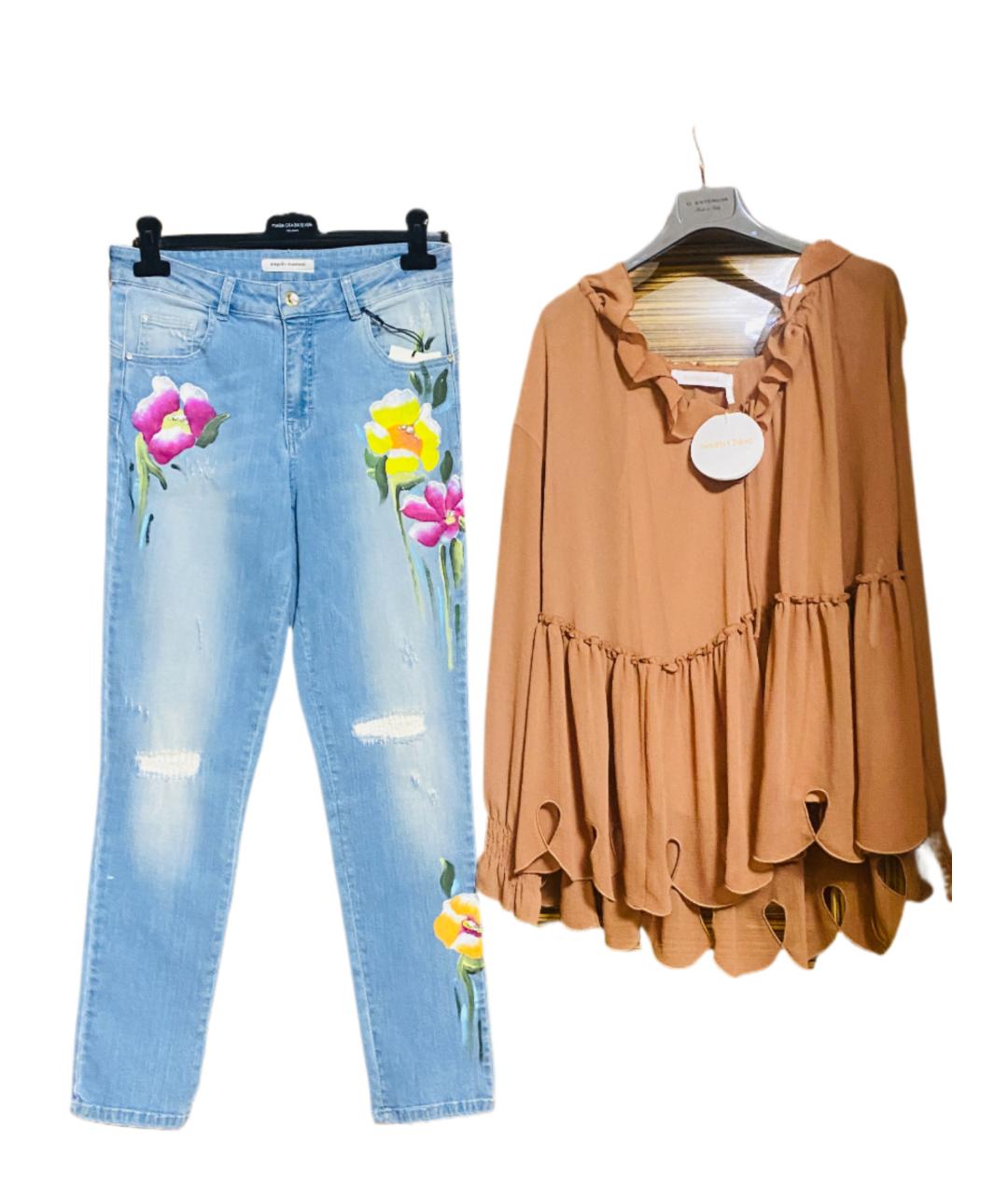 SEE BY CHLOE Мульти вискозный костюм с брюками, фото 7