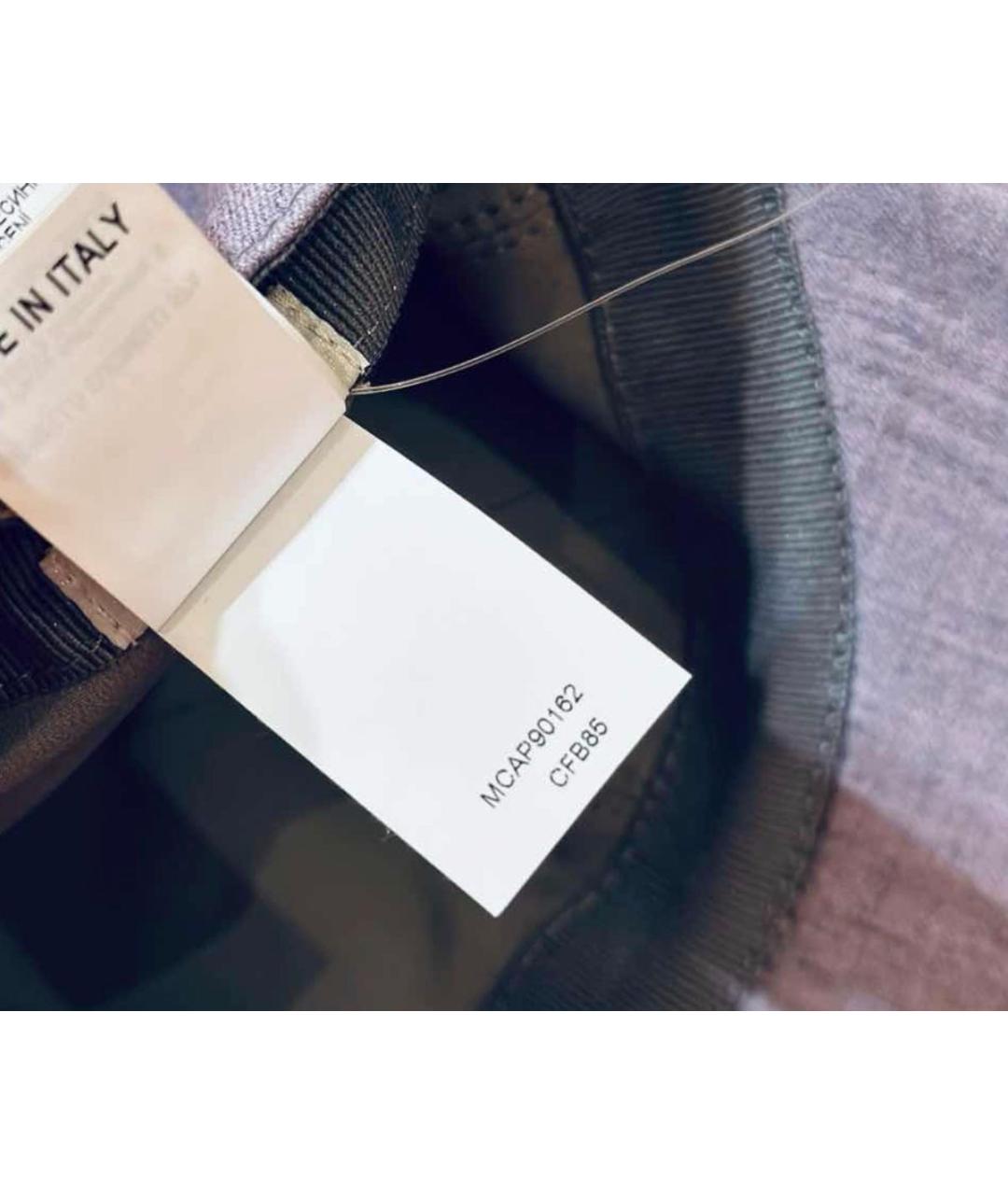 BRUNELLO CUCINELLI Фиолетовая шерстяная кепка, фото 7