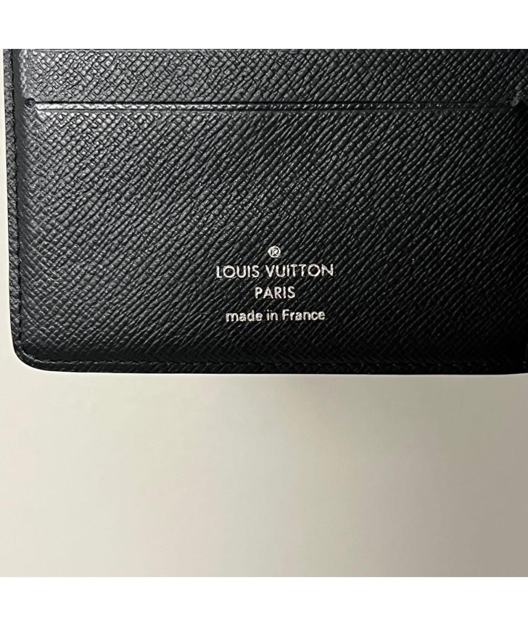 LOUIS VUITTON Черный кошелек, фото 5