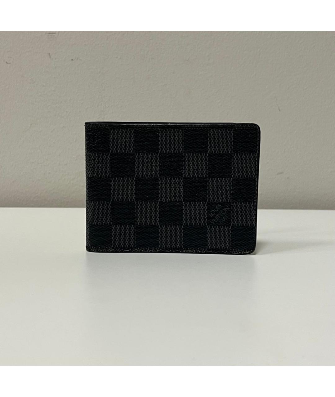 LOUIS VUITTON Черный кошелек, фото 6