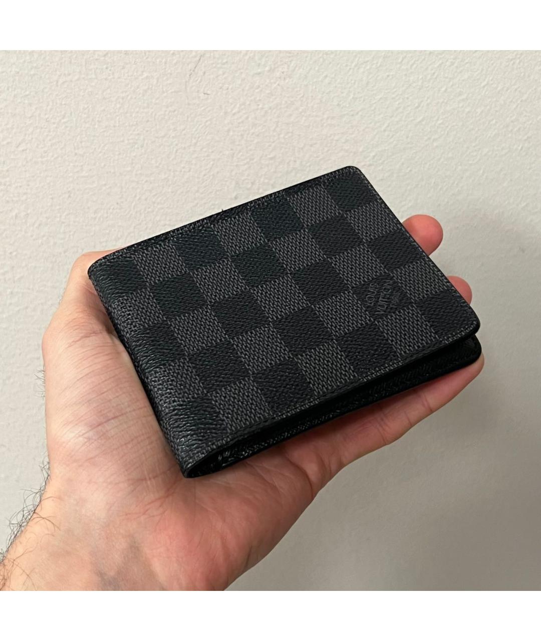 LOUIS VUITTON Черный кошелек, фото 3
