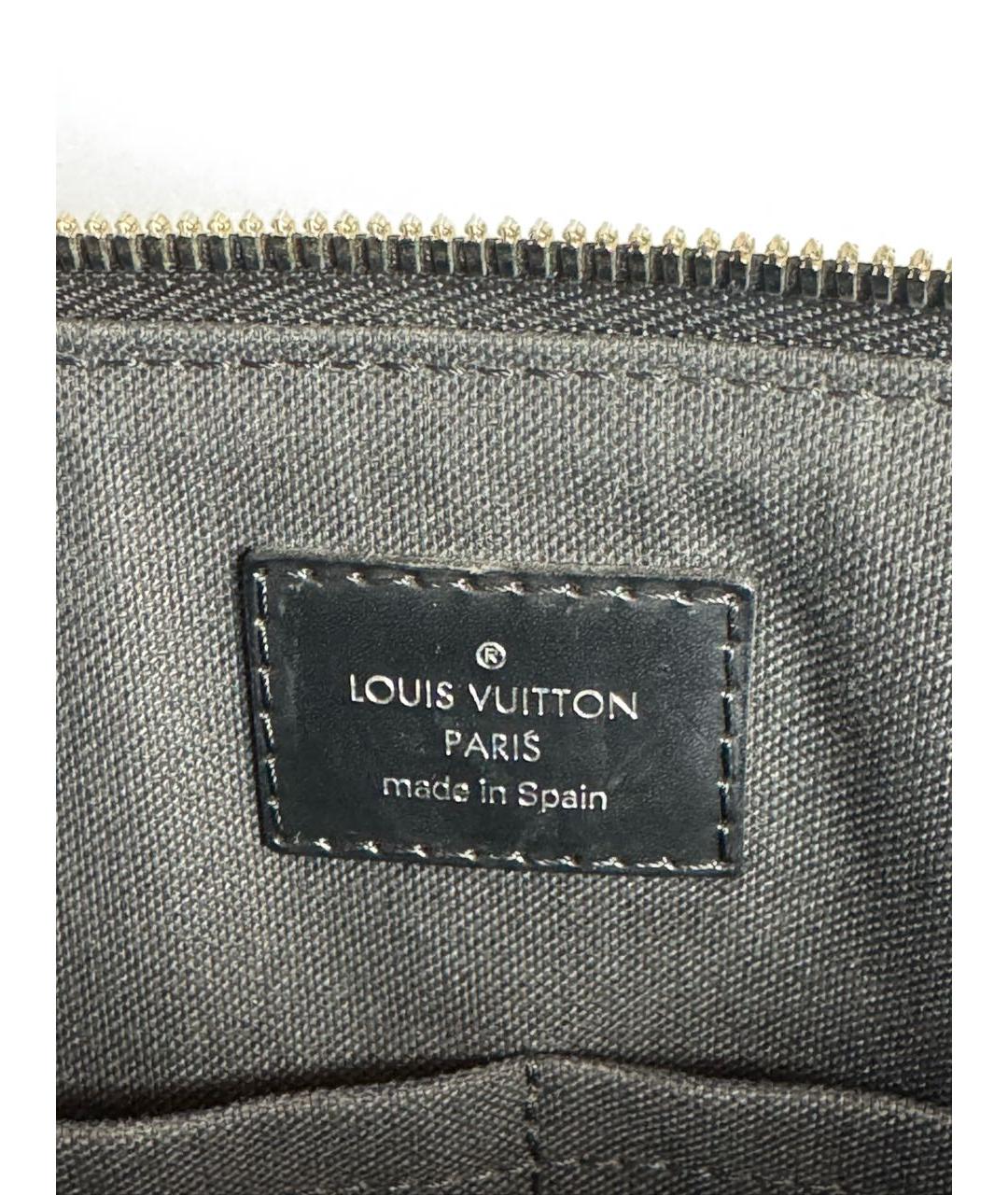 LOUIS VUITTON Черный портфель, фото 5
