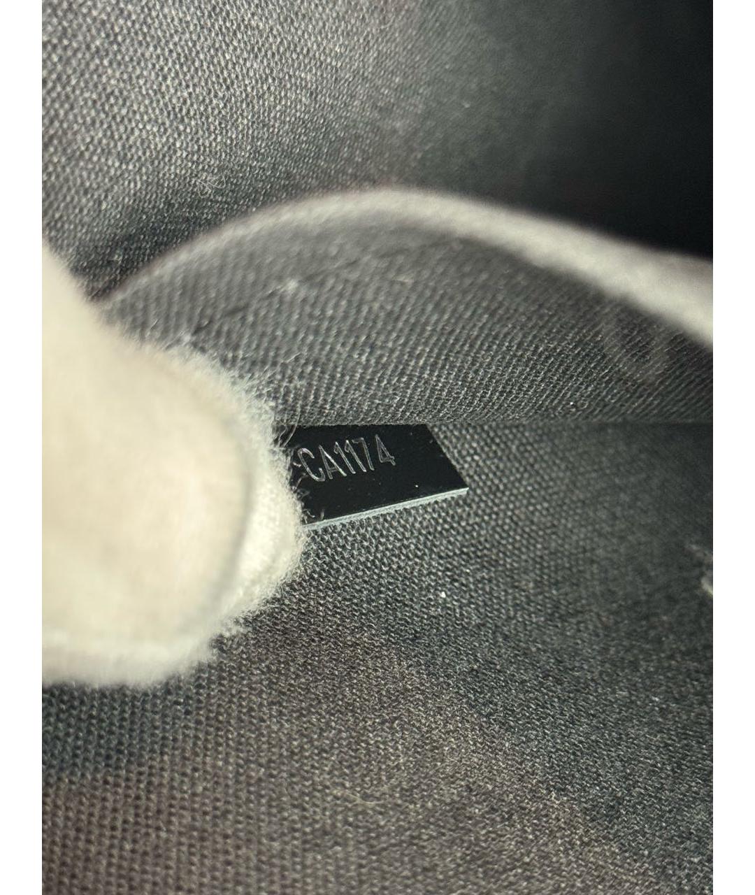 LOUIS VUITTON Черный портфель, фото 8