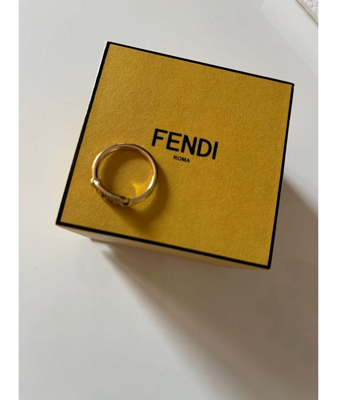 FENDI Золотое кольцо, фото 6