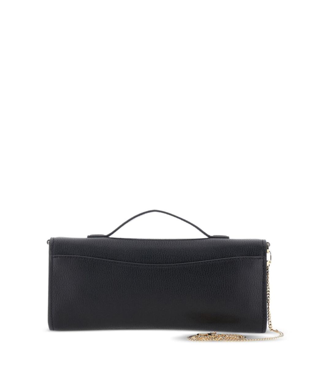 MICHAEL KORS Черная кожаная сумка через плечо, фото 2