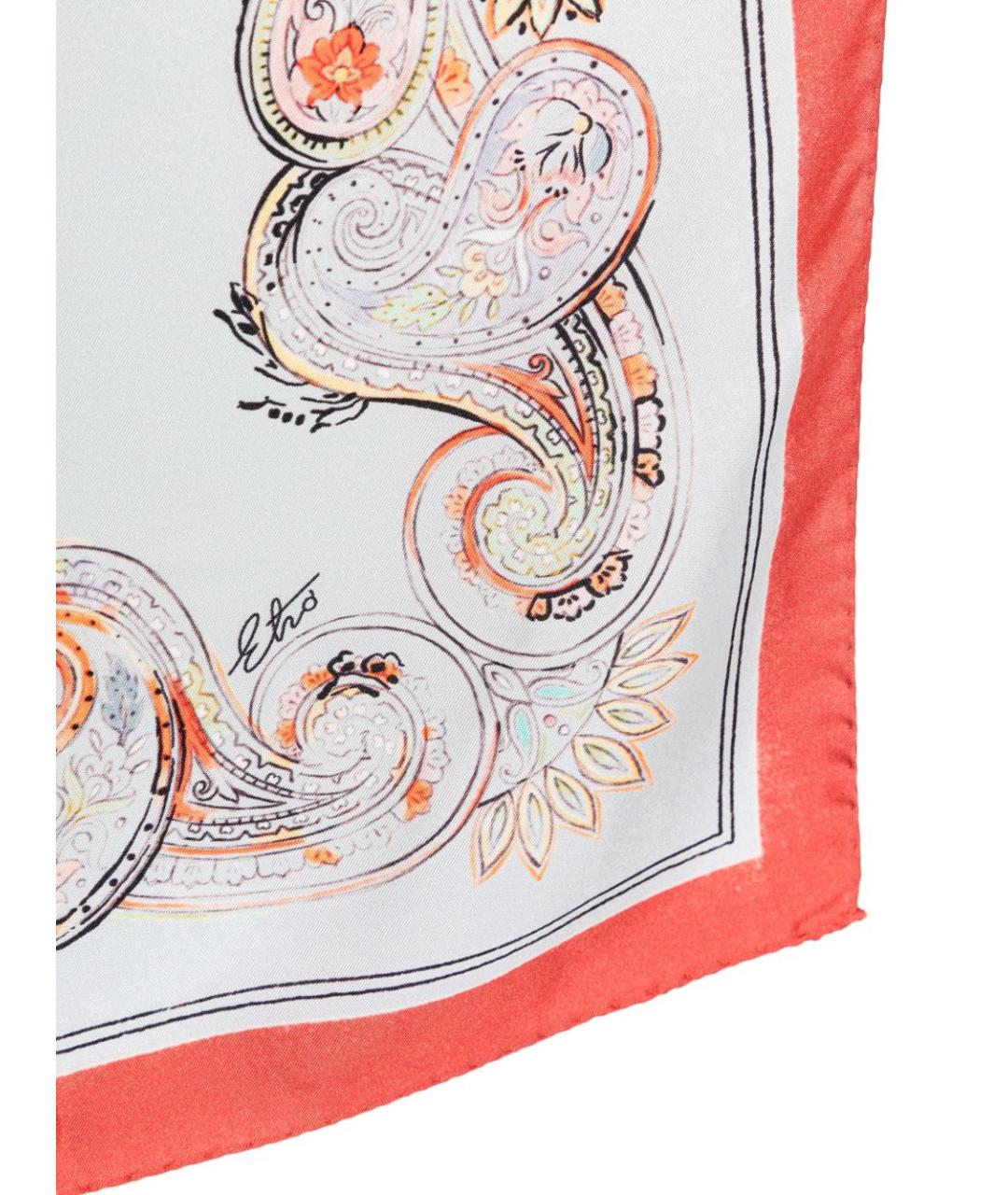 ETRO Мульти шелковый шарф, фото 3