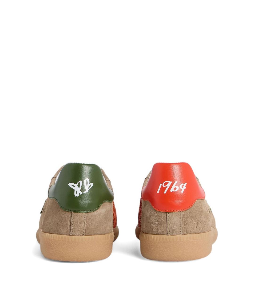 DSQUARED2 Мульти замшевые низкие кроссовки / кеды, фото 3