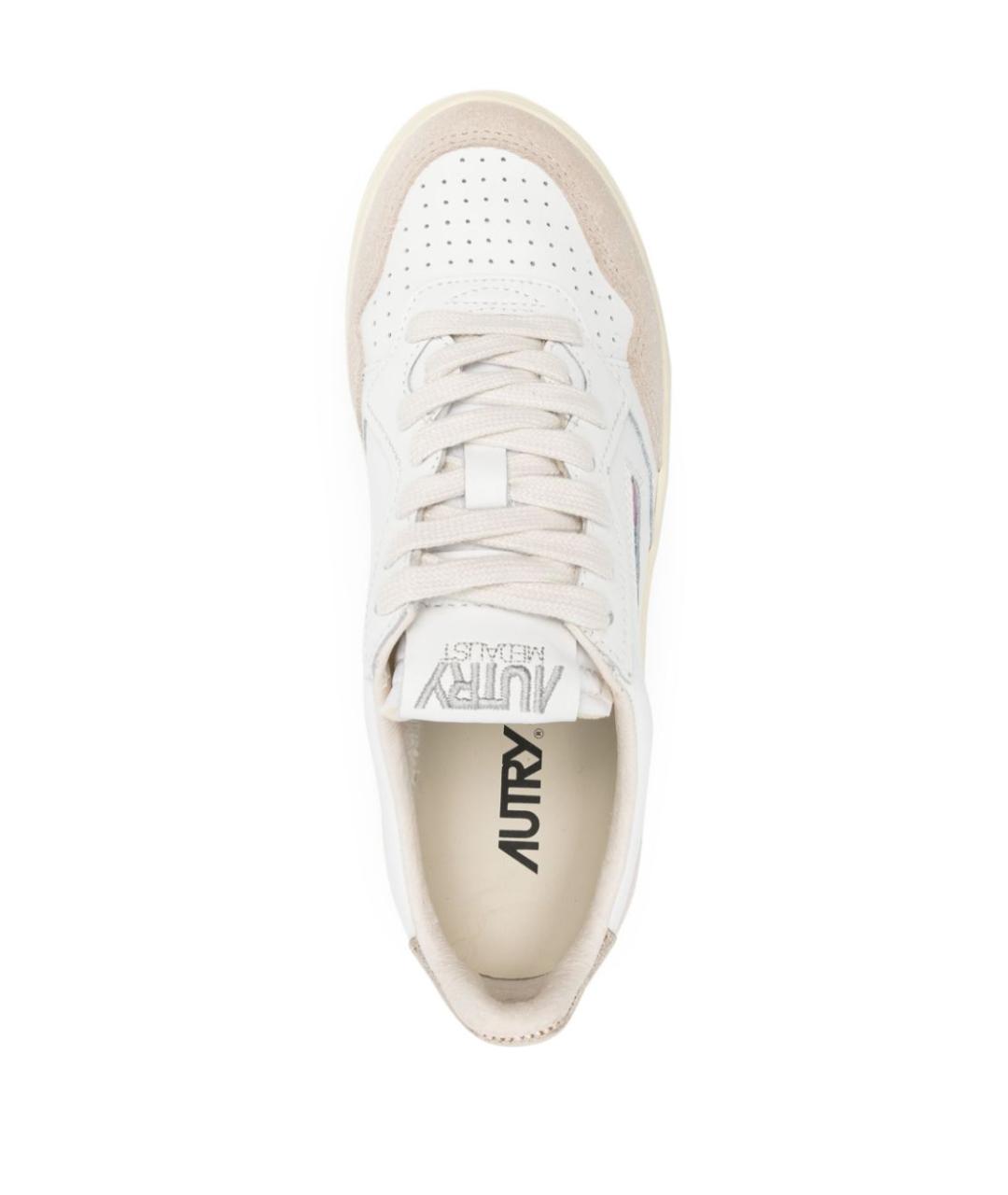AUTRY Белые кожаные кеды, фото 2