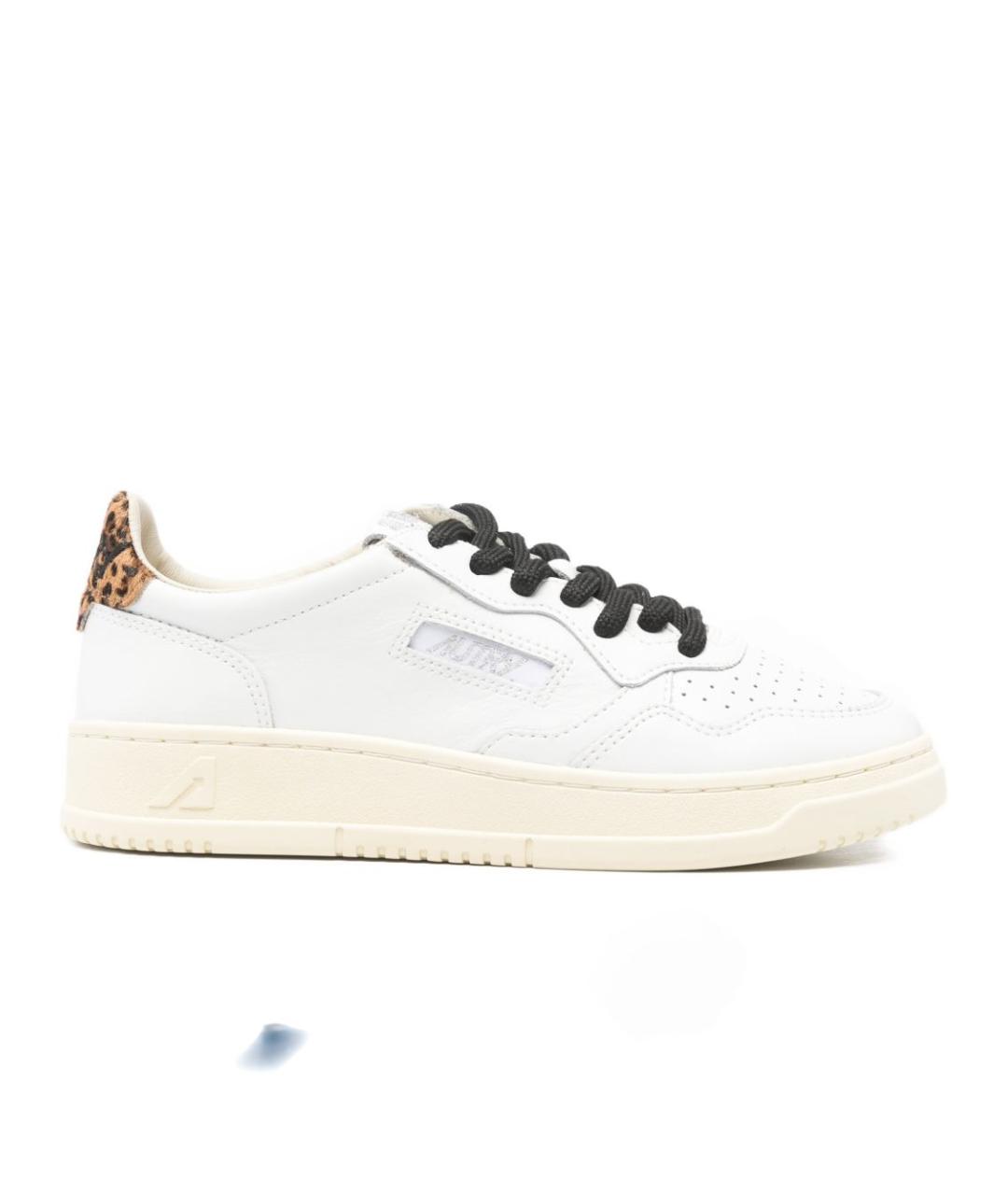 AUTRY Белые кожаные кеды, фото 1