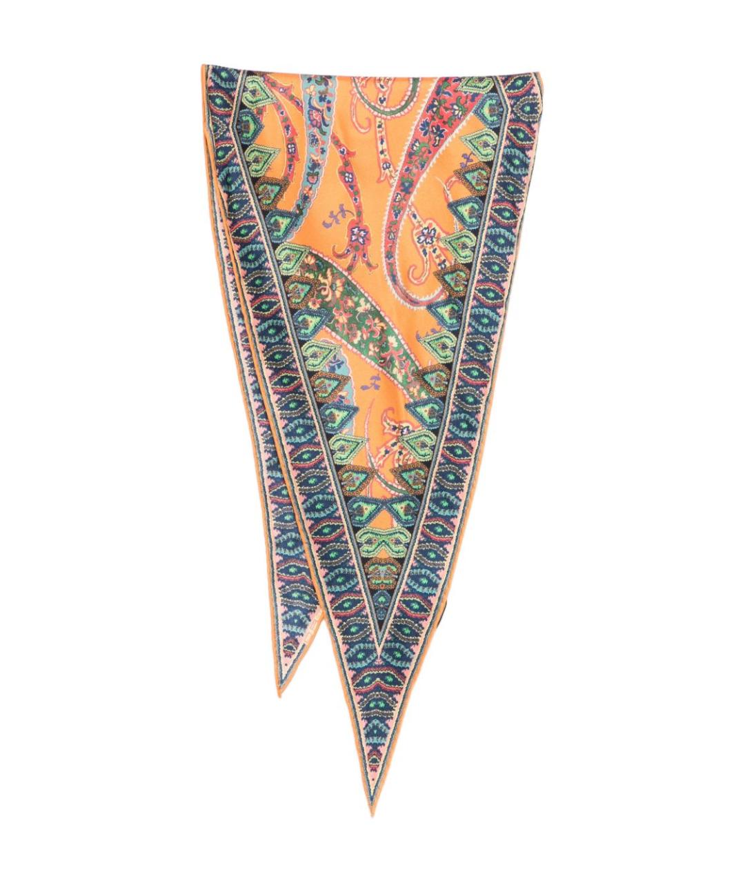 ETRO Мульти шелковый шарф, фото 1