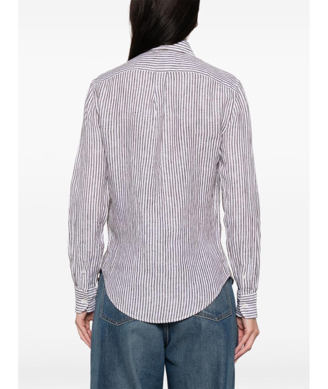 POLO RALPH LAUREN Мульти льняная рубашка, фото 5