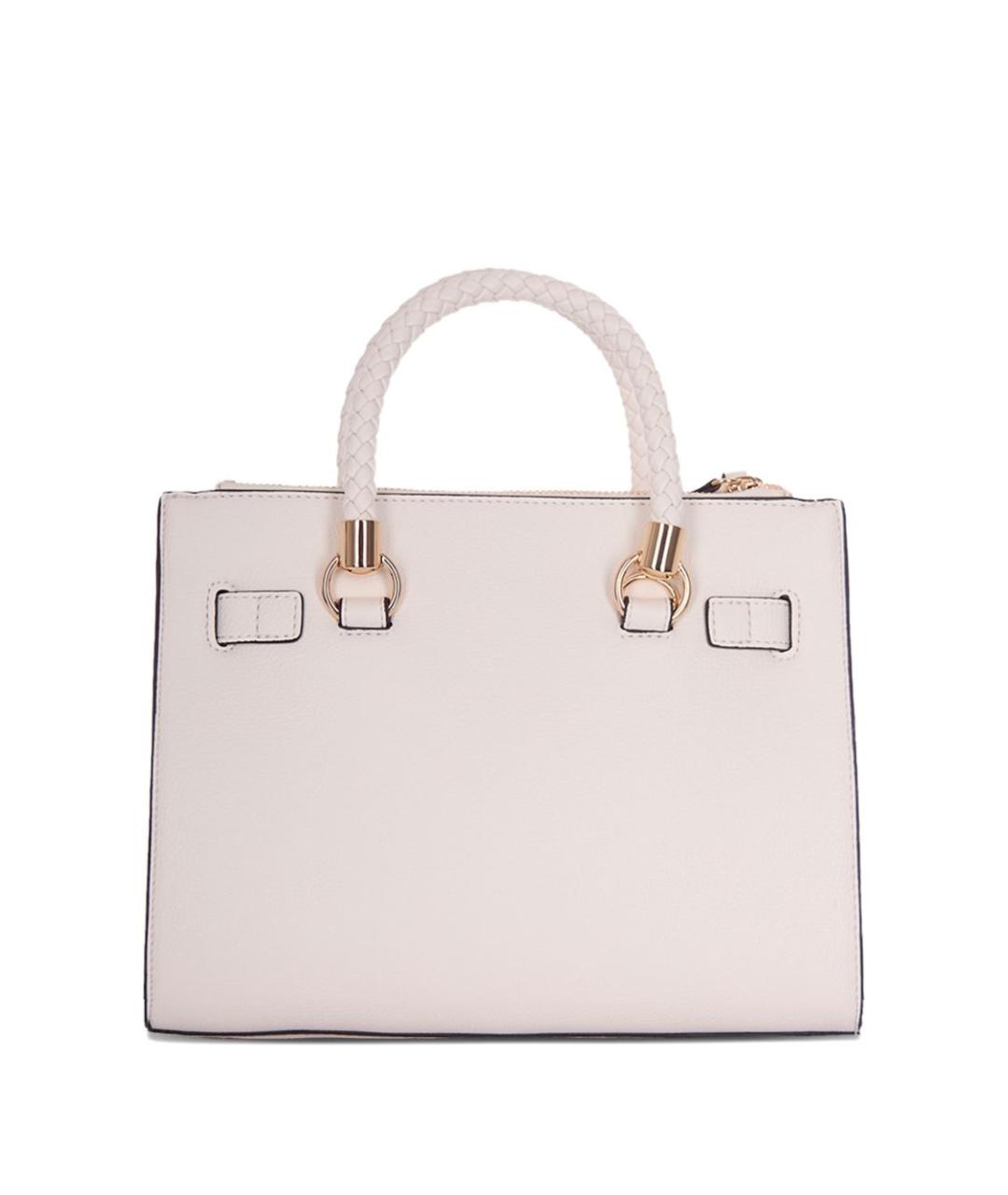 LIU JO Бежевая сумка с короткими ручками из искусственной кожи, фото 2