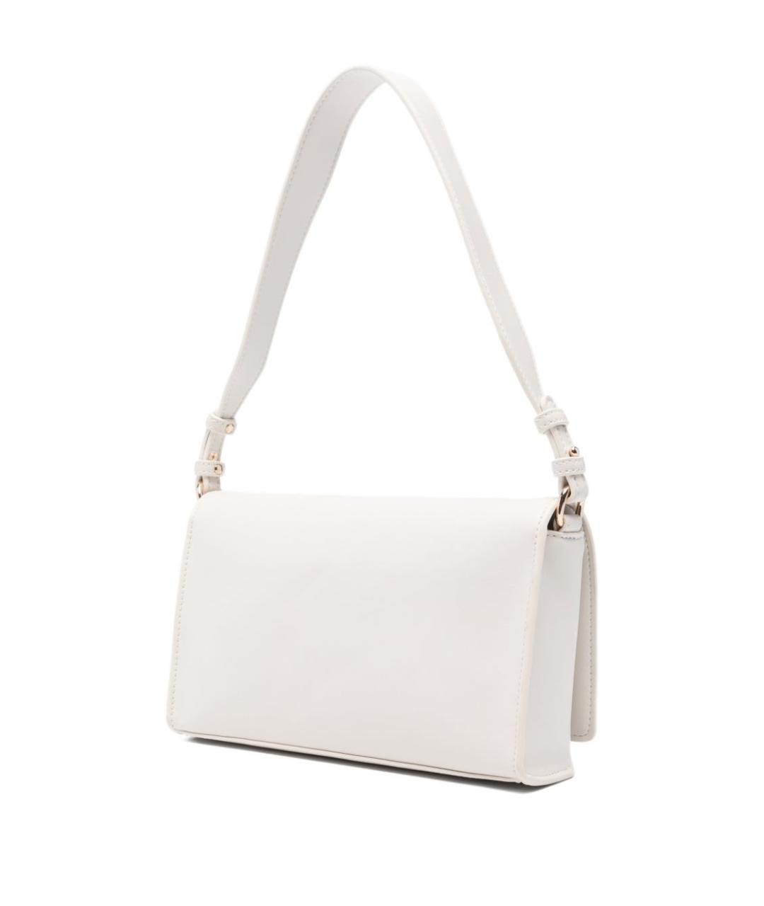LIU JO Белая сумка через плечо из искусственной кожи, фото 4