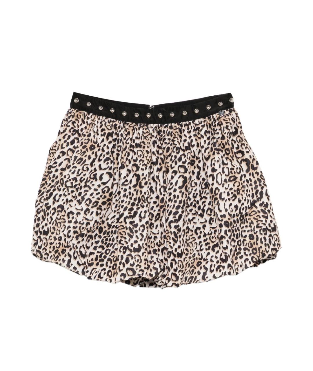 LIU JO Мульти полиэстеровая юбка мини, фото 1