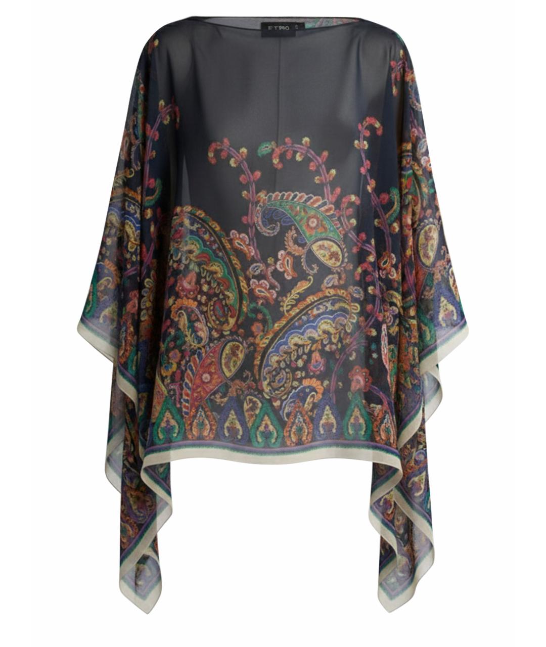 ETRO Мульти шелковое пальто, фото 1