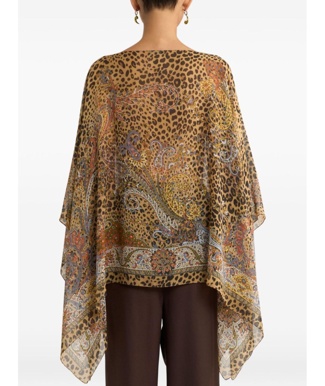 ETRO Мульти шелковая блузы, фото 5