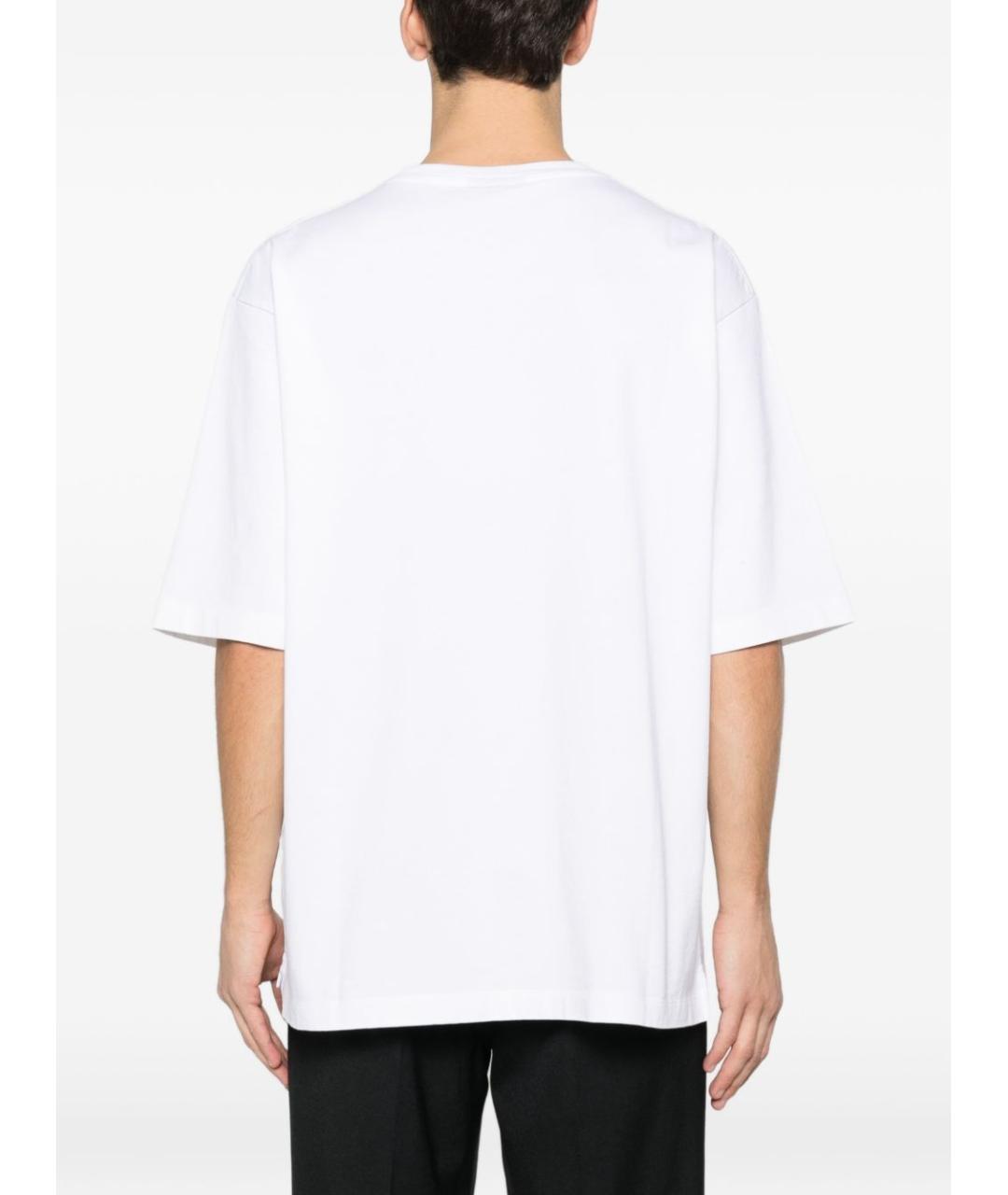 DSQUARED2 Белая хлопковая футболка, фото 2