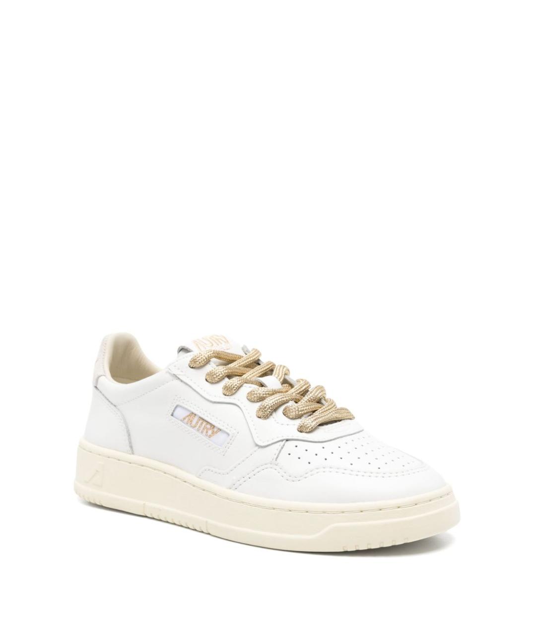 AUTRY Белые кожаные кеды, фото 3