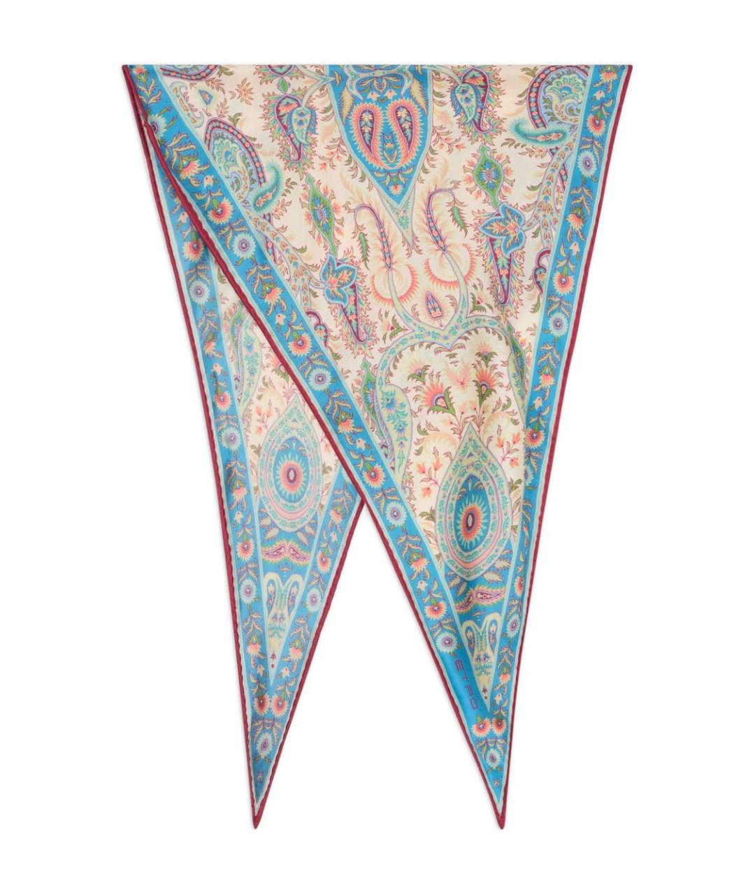 ETRO Мульти шелковый шарф, фото 1