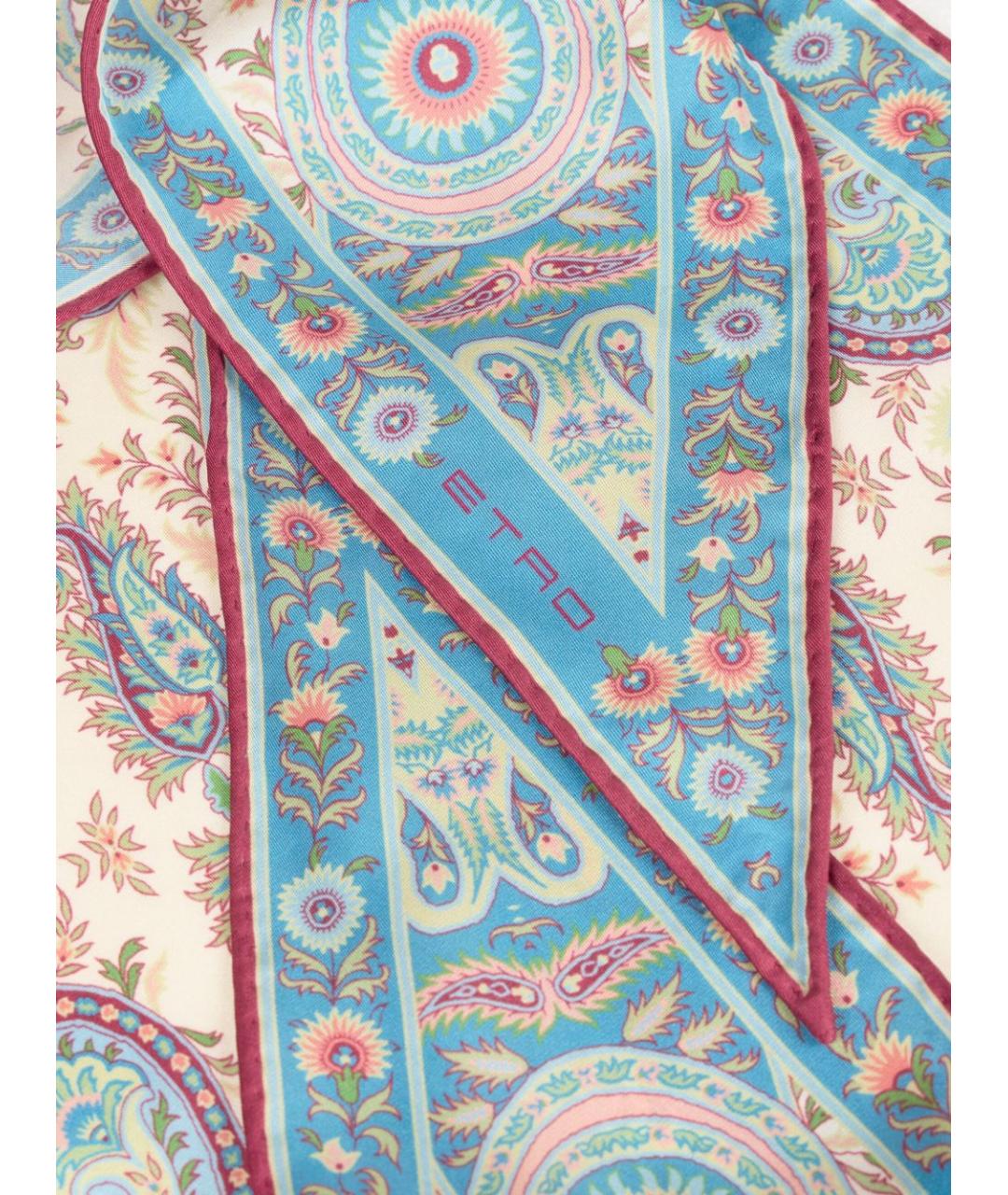 ETRO Мульти шелковый шарф, фото 3