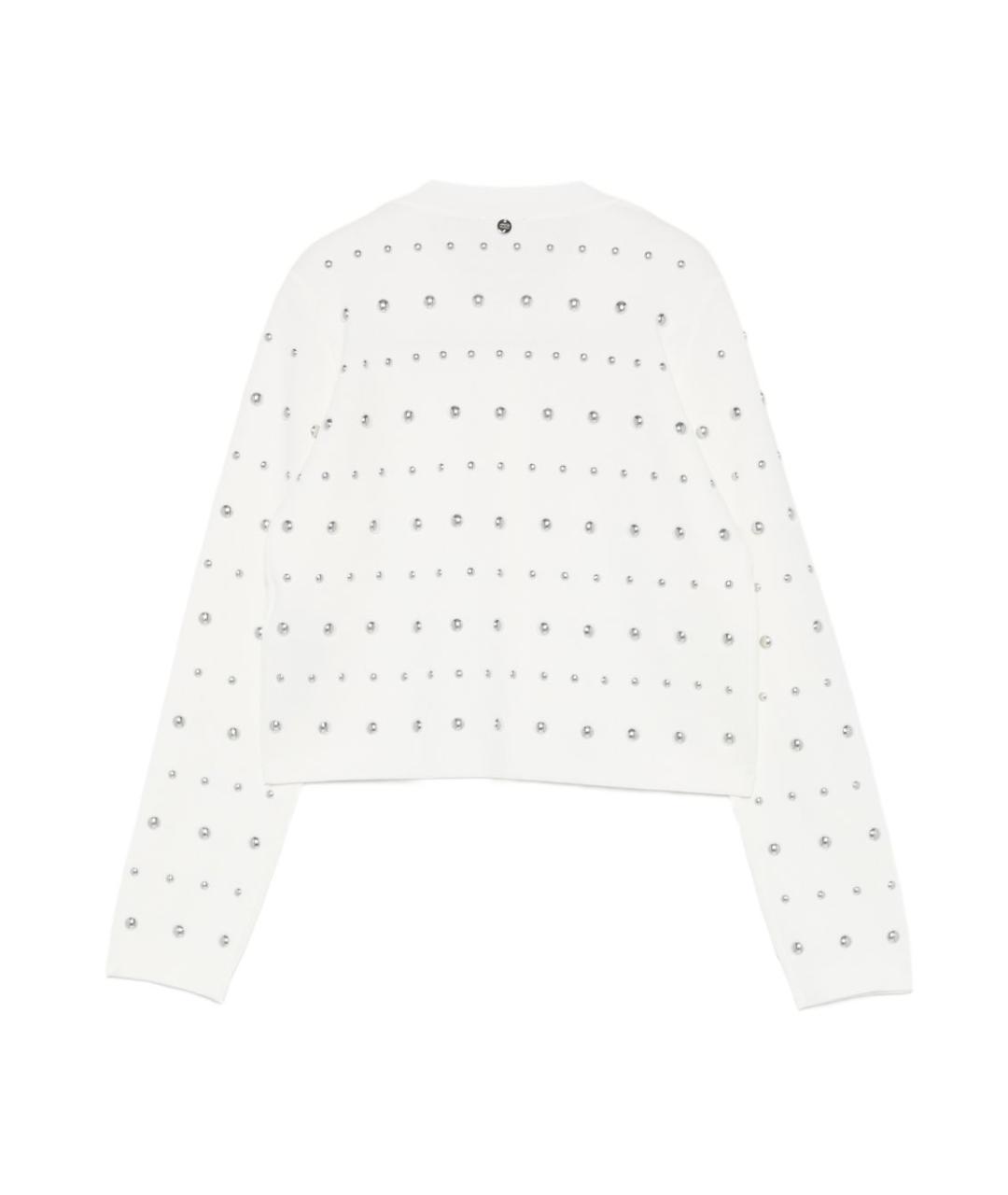 LIU JO Белый вискозный кардиган, фото 2