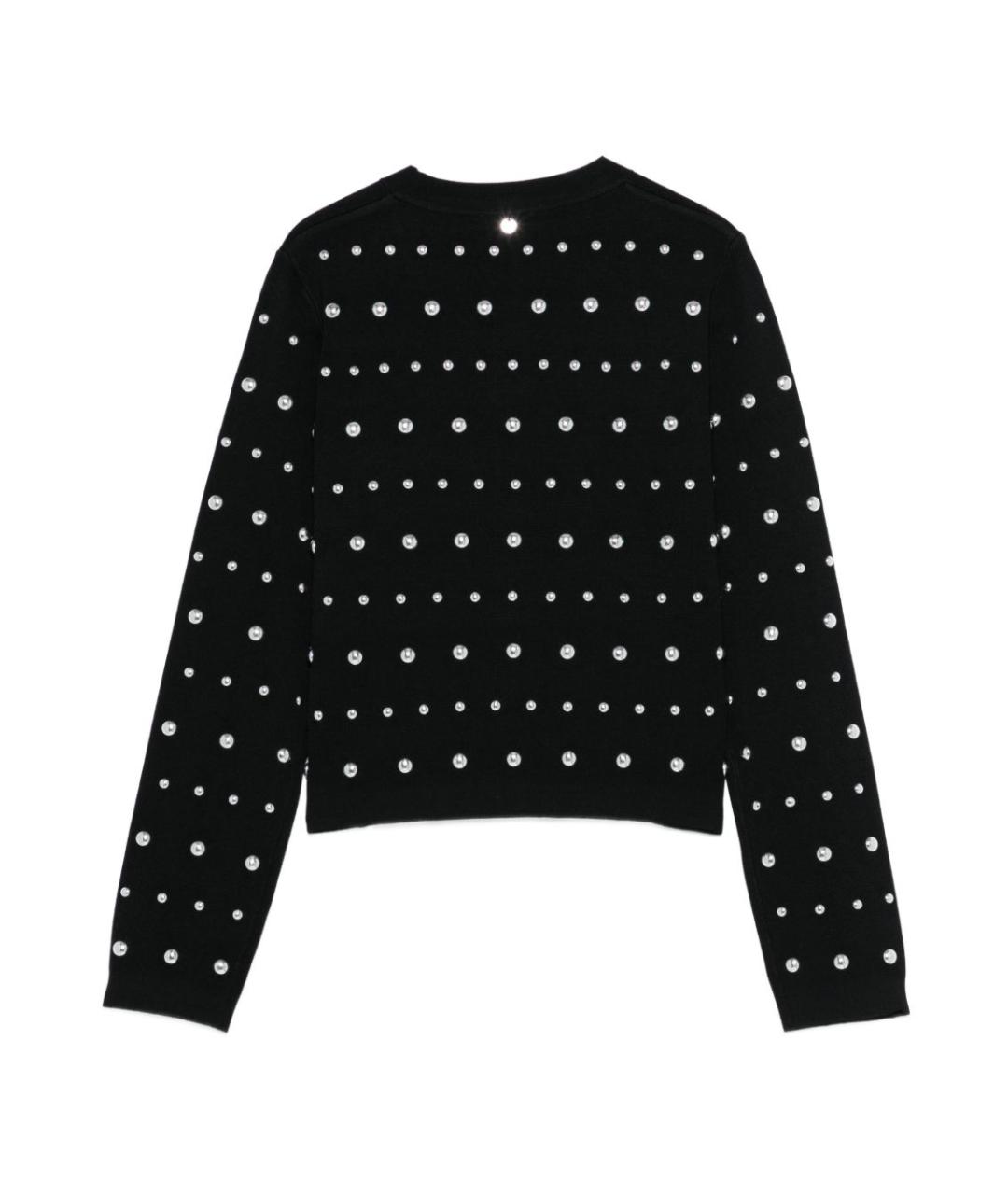 LIU JO Черный вискозный кардиган, фото 2