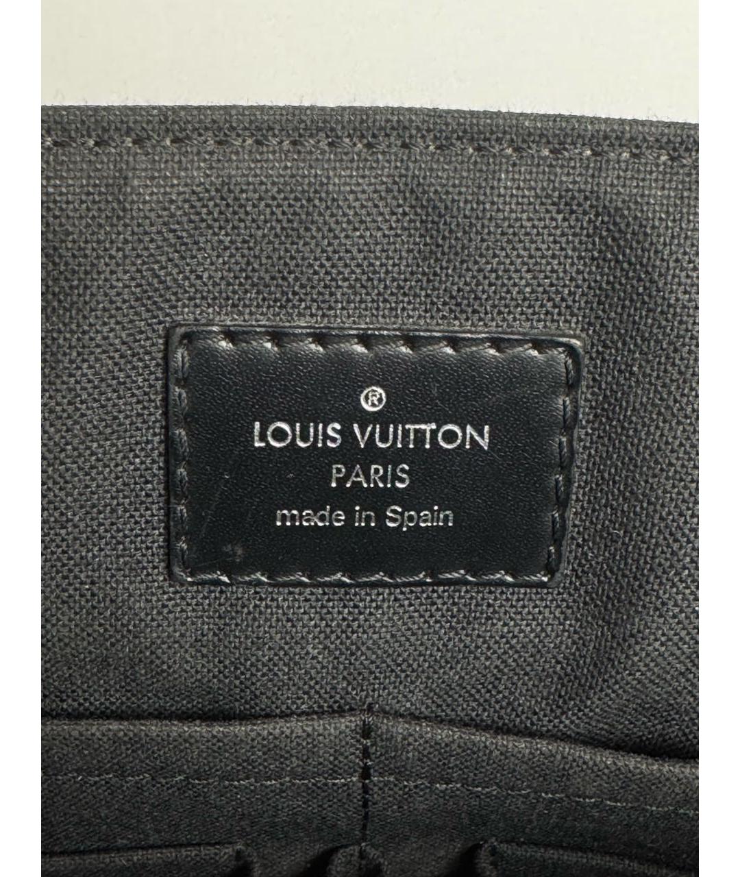 LOUIS VUITTON Черная сумка на плечо, фото 7