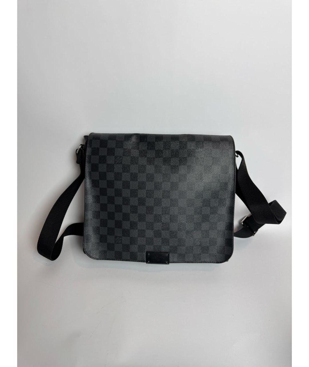 LOUIS VUITTON Черная сумка на плечо, фото 9