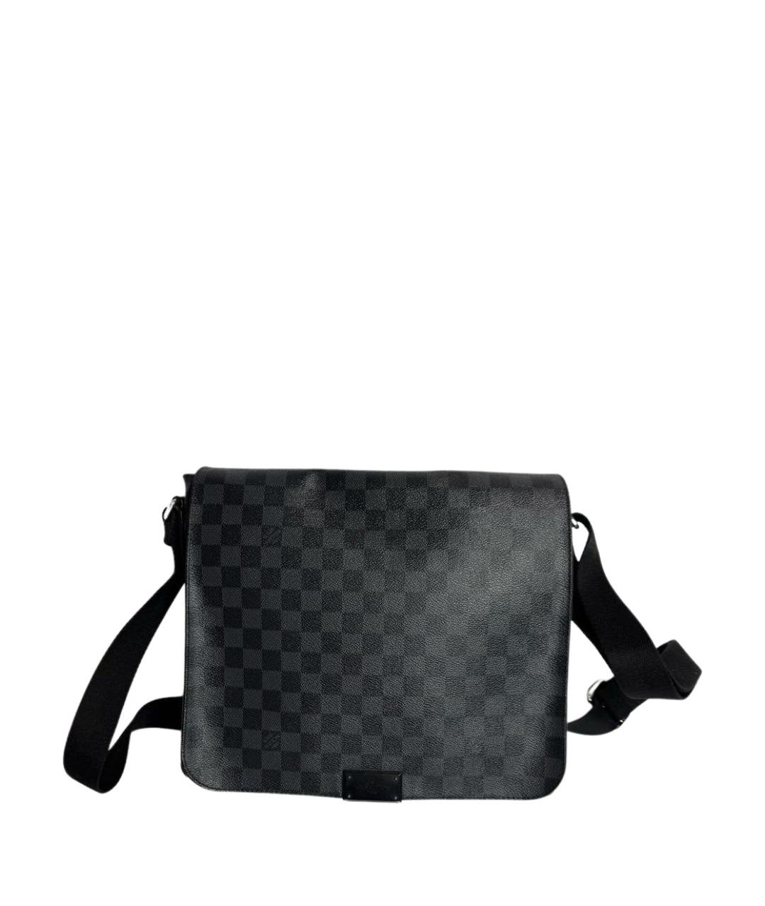 LOUIS VUITTON Черная сумка на плечо, фото 1