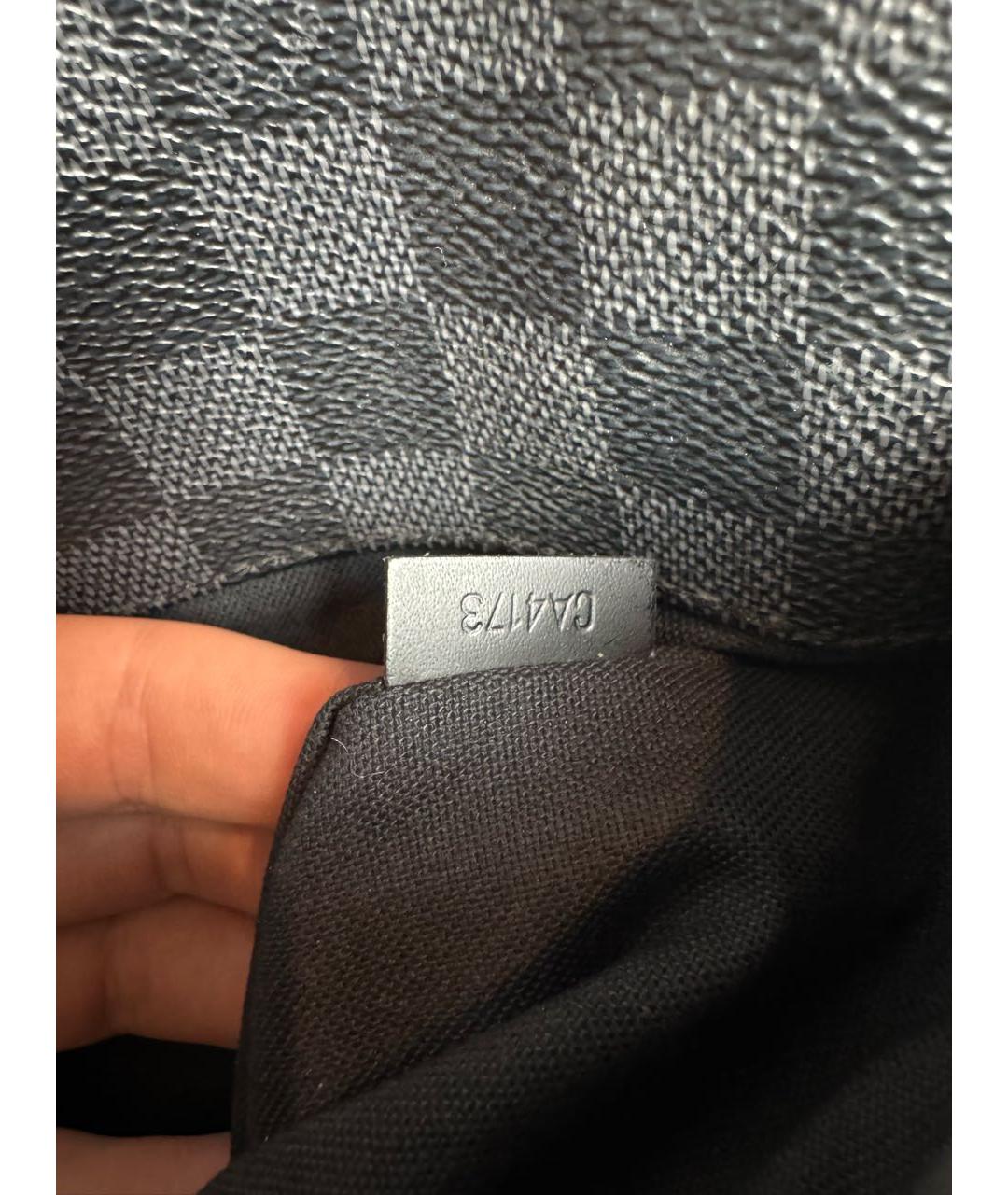 LOUIS VUITTON Черная сумка на плечо, фото 8