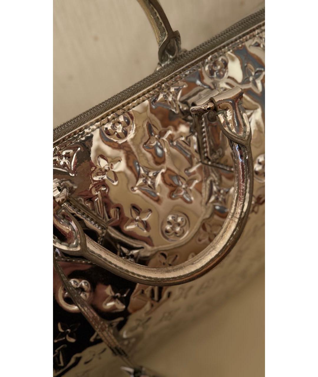 LOUIS VUITTON Серебряная сумка с короткими ручками, фото 2