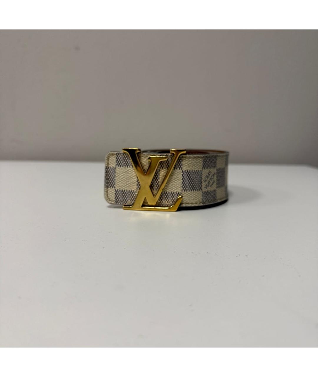 LOUIS VUITTON Бежевый ремень, фото 6