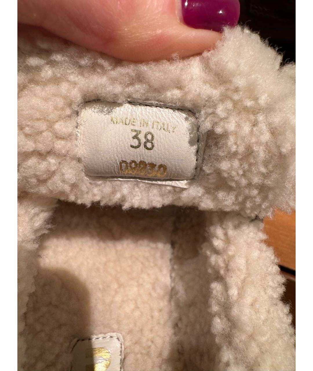 MIU MIU Коричневые кожаные лоферы, фото 5