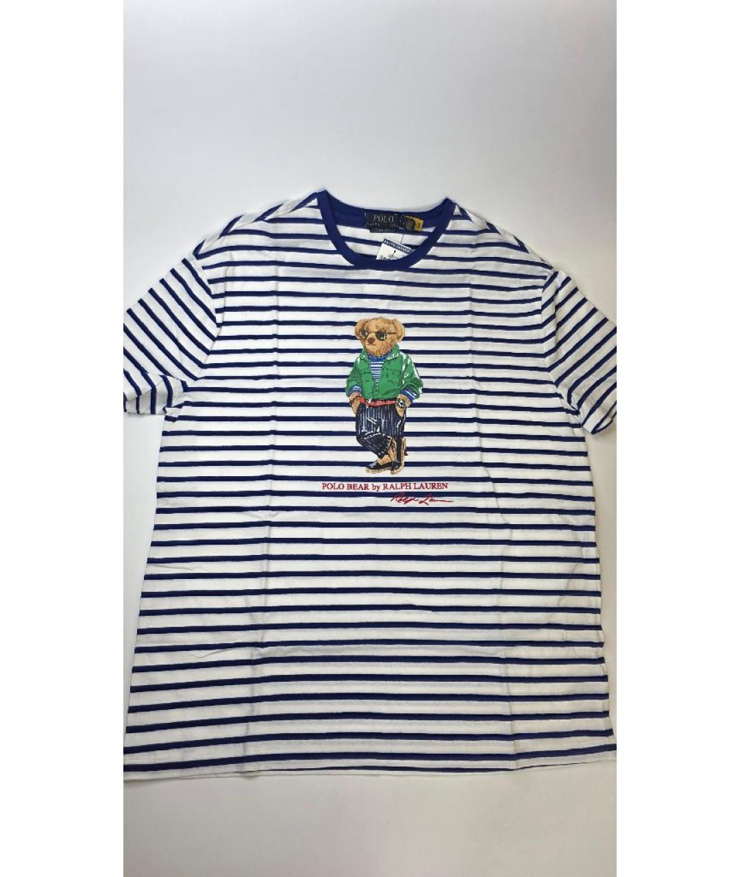 RALPH LAUREN Мульти хлопковая футболка, фото 2