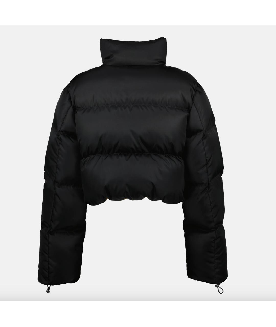 PRADA Черный полиамидовый пуховик, фото 2