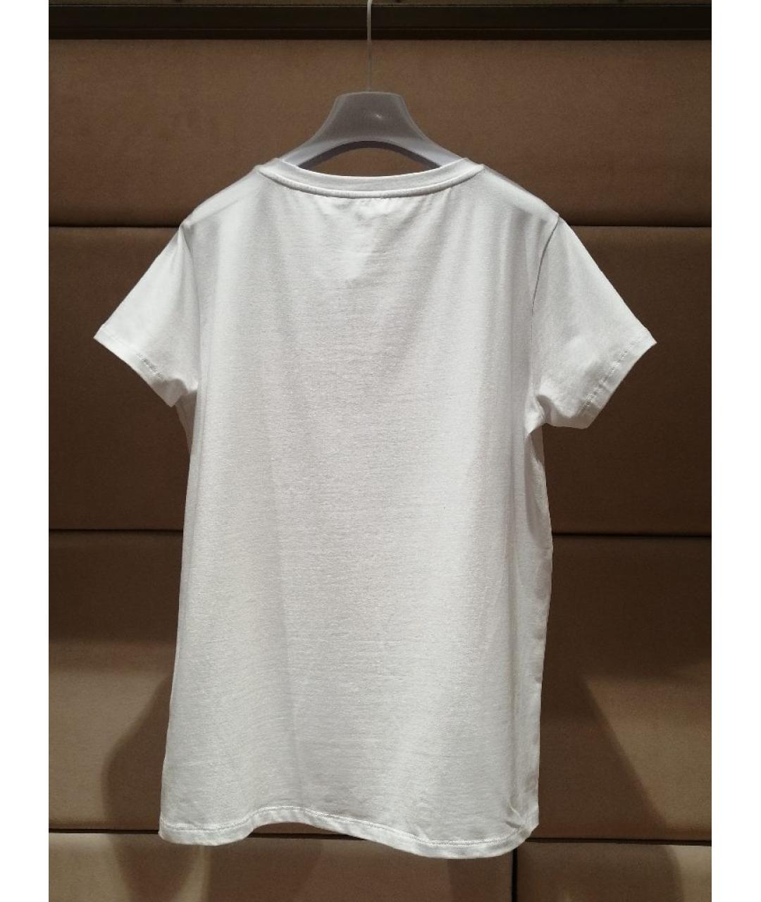 BLUGIRL Белая хлопковая футболка, фото 2