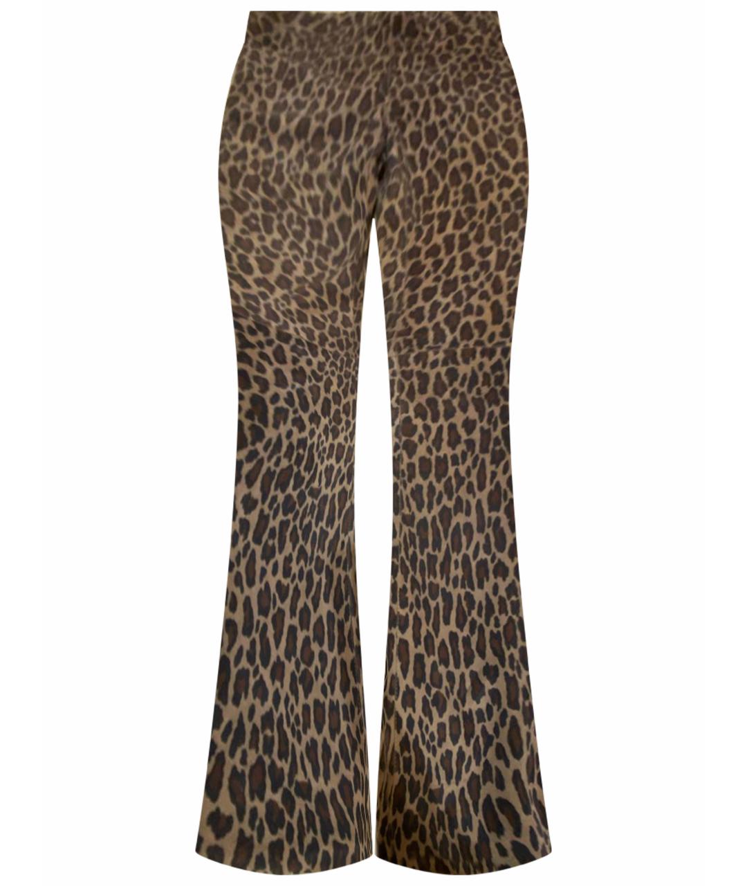 DOLCE&GABBANA Мульти замшевые брюки широкие, фото 1