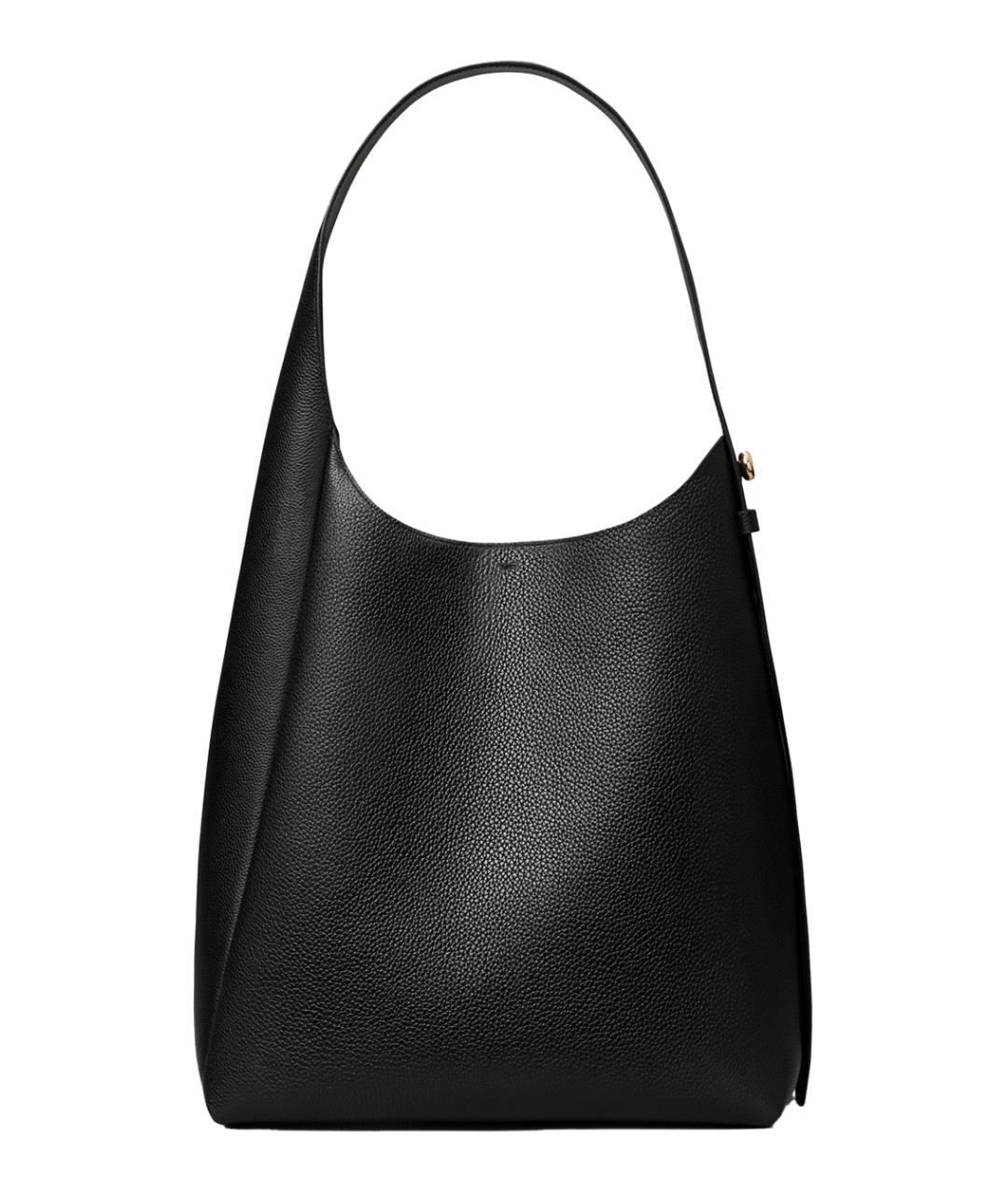 TORY BURCH Черная кожаная сумка через плечо, фото 1