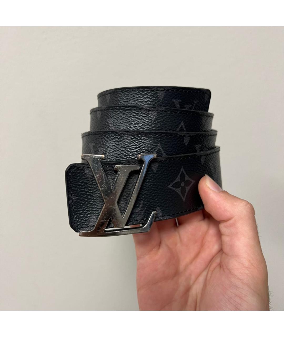 LOUIS VUITTON Черный ремень, фото 4