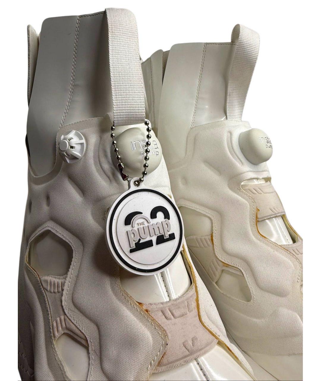 MAISON MARGIELA Белые полусапоги из лакированной кожи, фото 4