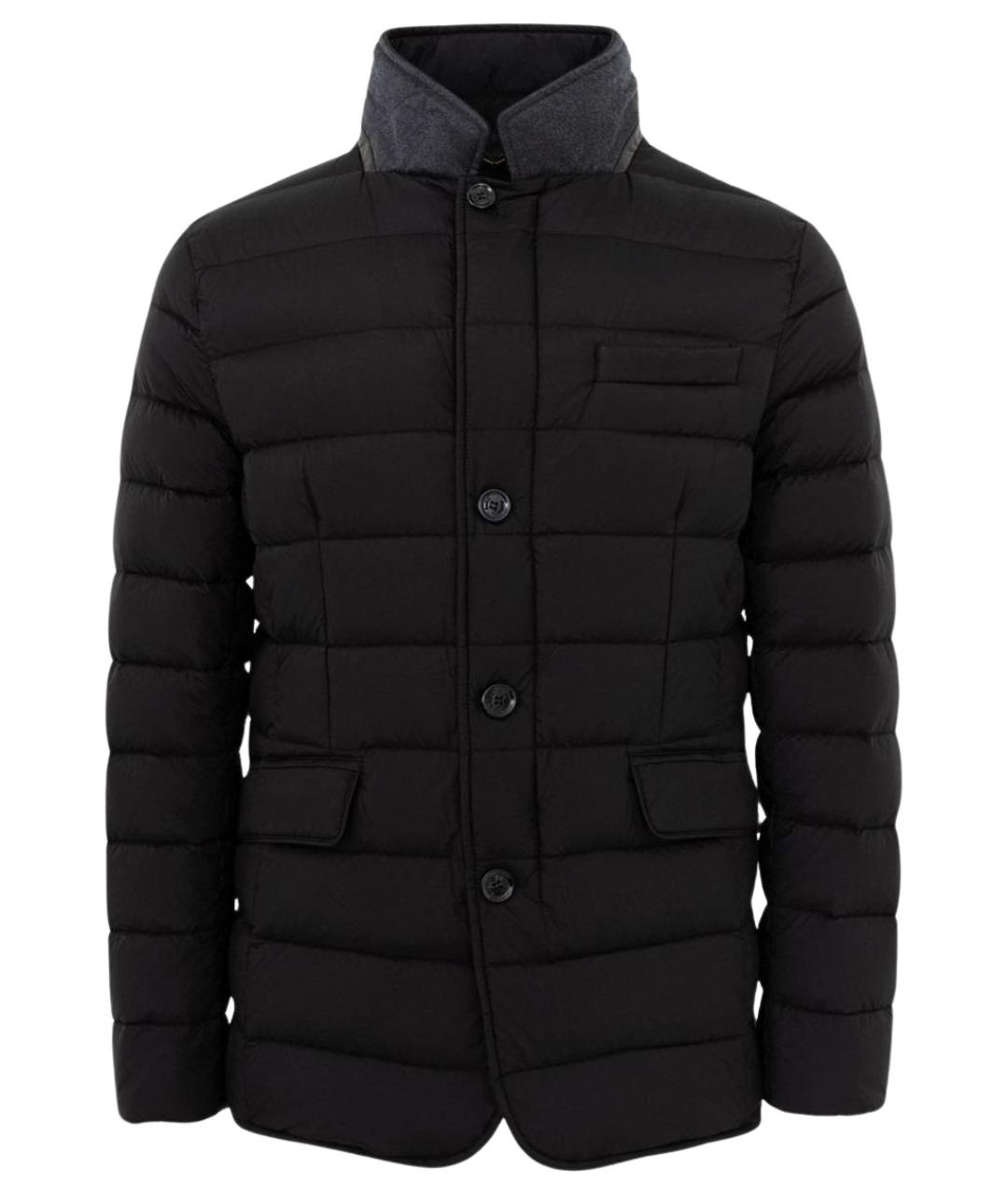 MOORER Темно-синяя полиамидовая куртка, фото 1