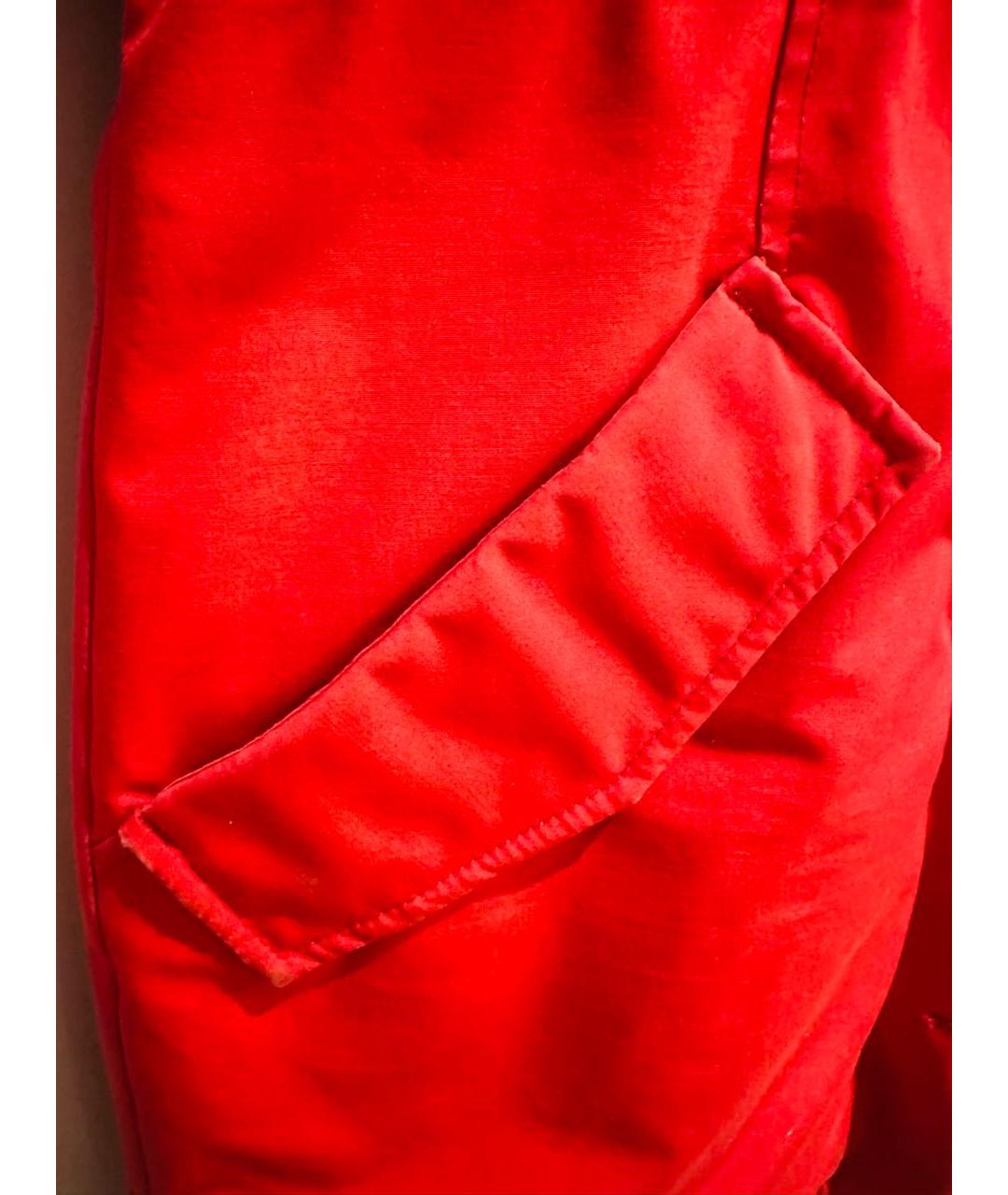 CANADA GOOSE Красная полиэстеровая парка, фото 6