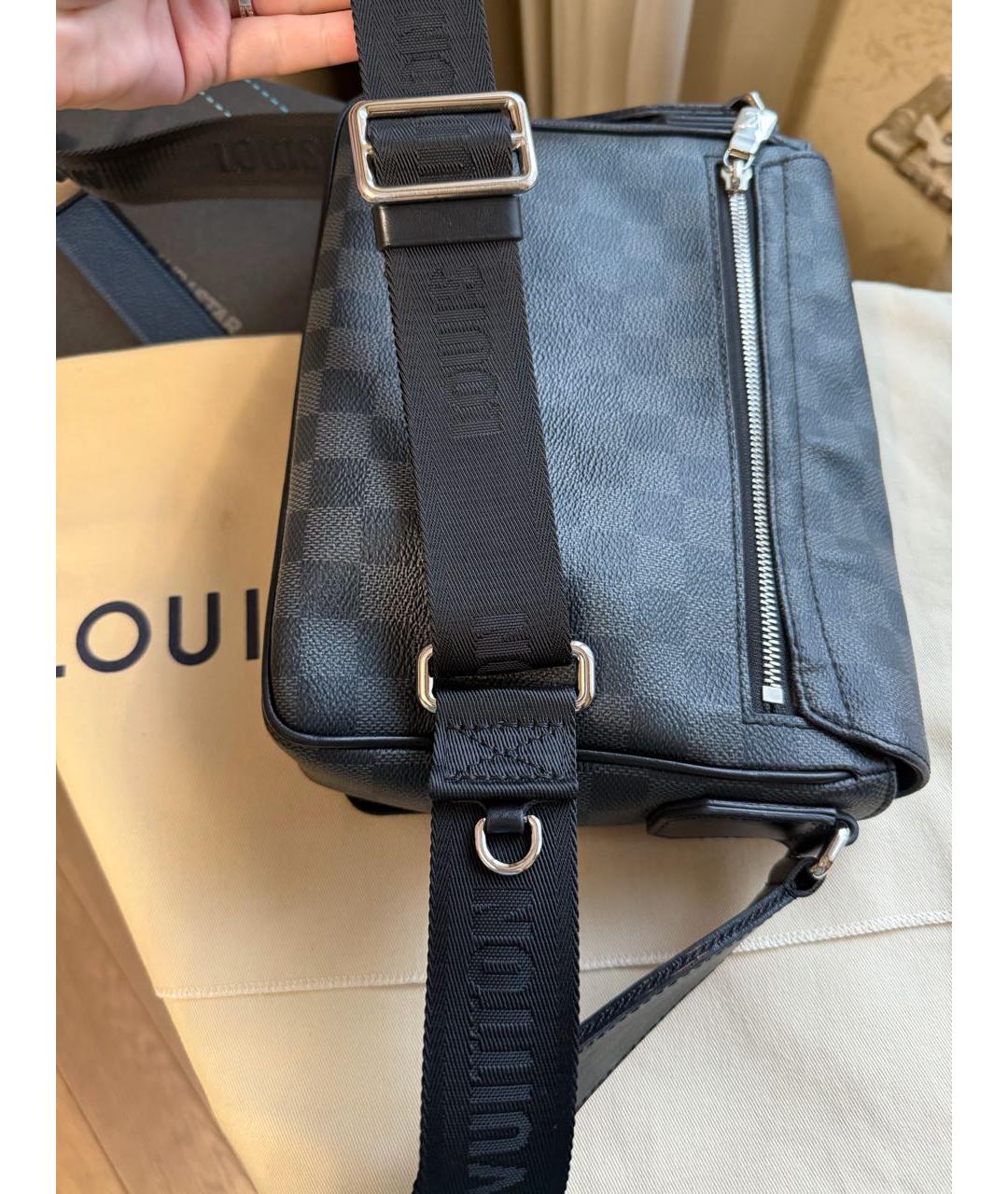 LOUIS VUITTON Серая сумка на плечо, фото 6