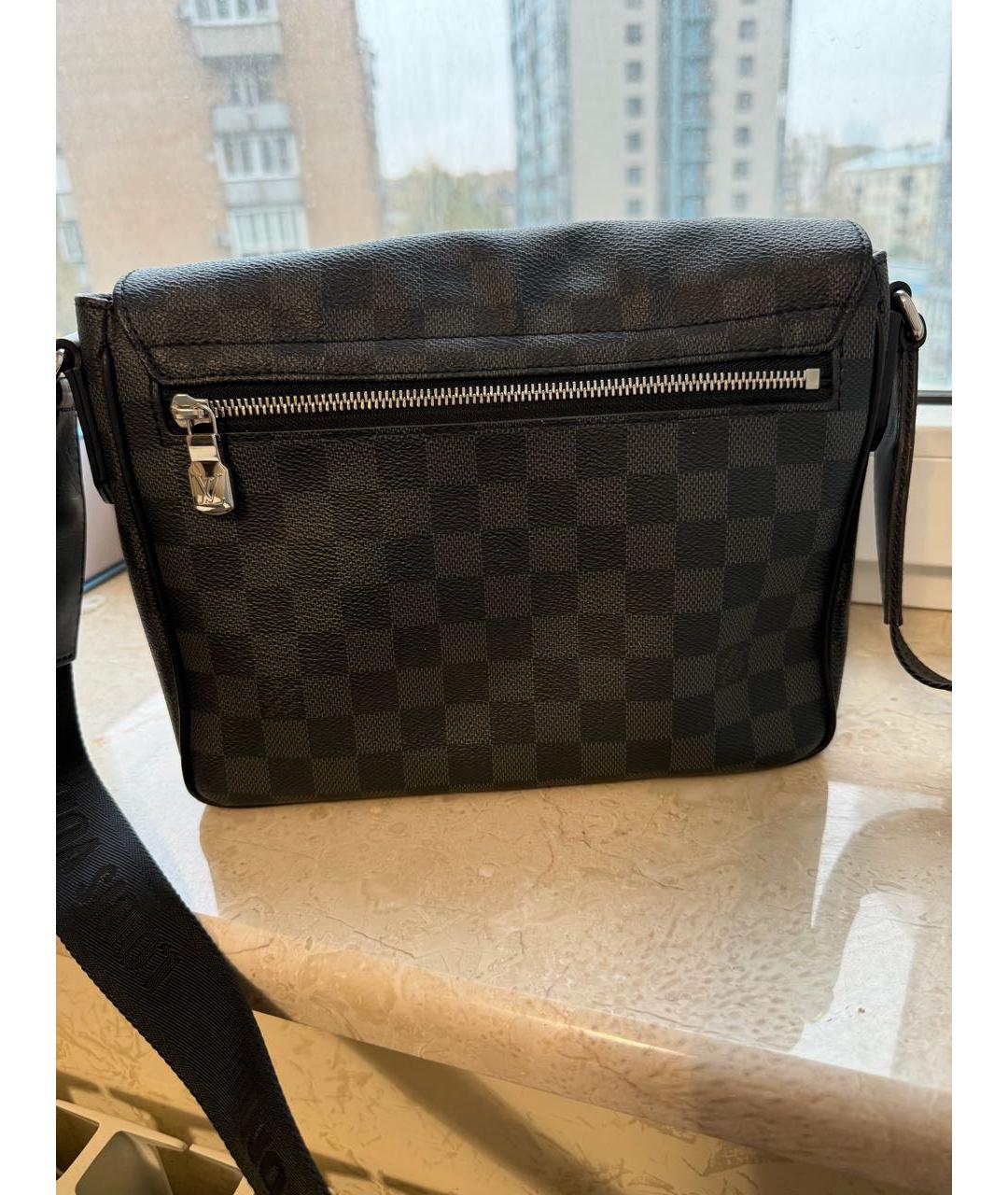 LOUIS VUITTON Серая сумка на плечо, фото 2