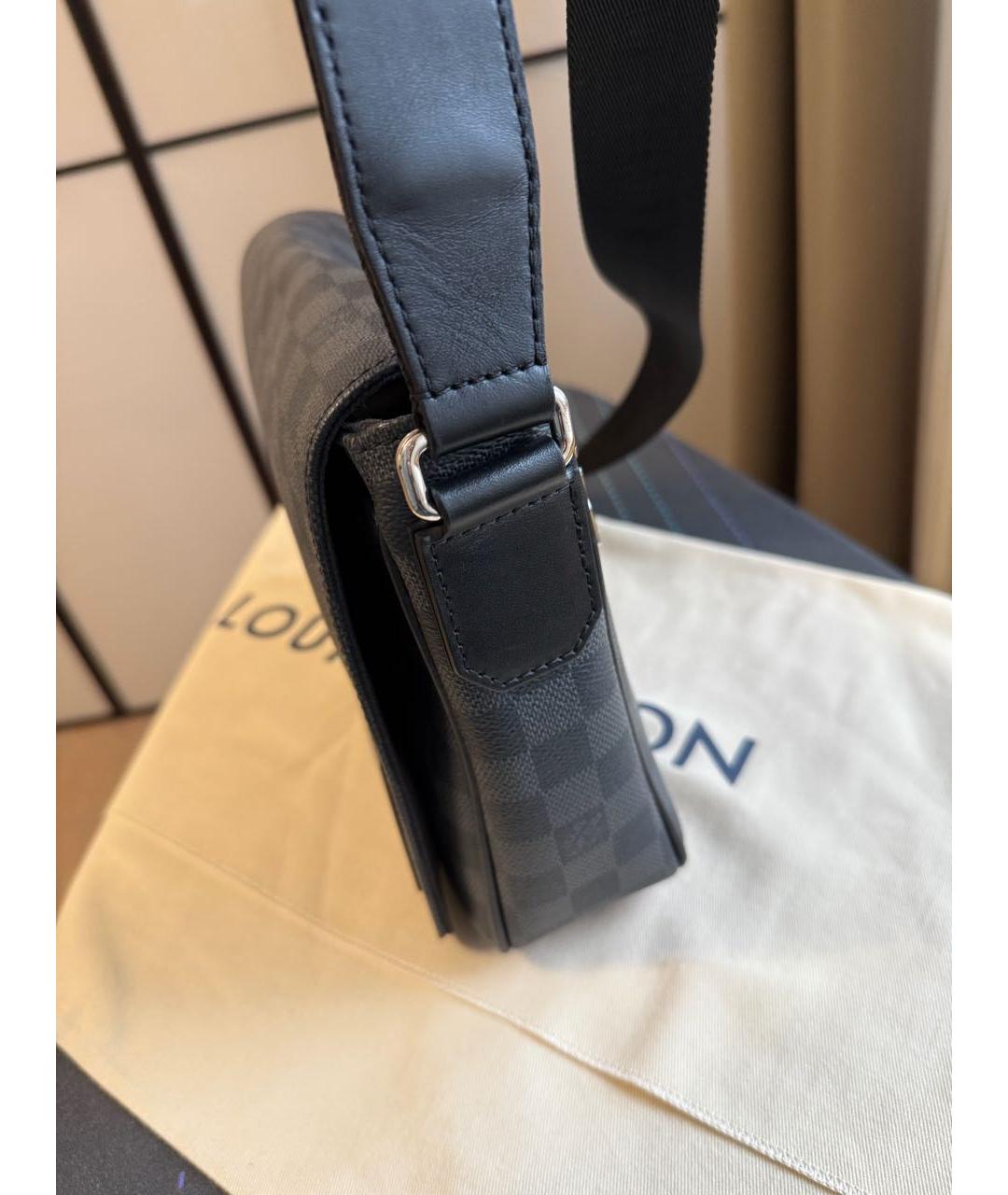 LOUIS VUITTON Серая сумка на плечо, фото 4